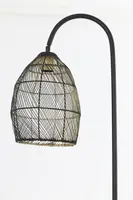 Light & Living vloerlamp metaal meya 34x30.5x172cm zwart, goud - afbeelding 6