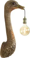 Light & Living wandlamp 25x19x72 cm ostrich antiek brons - afbeelding 3