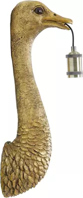 Light & Living wandlamp polyresin ostrich 18x15.5x57.5cm brons - afbeelding 3
