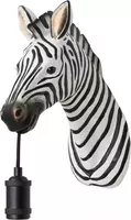 Light & Living wandlamp polyresin zebra 34.5x16x24.5cm zwart, wit kopen?