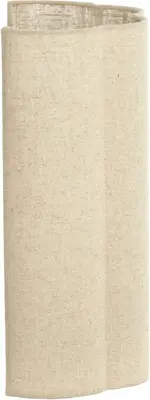 Light & Living wandlamp textiel, metaal fringe 26x15x40cm bruin - afbeelding 2