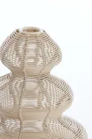 Light & Living windlicht metaal christmas tree 16x19cm crème - afbeelding 2