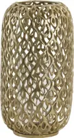 Light & Living windlicht metaal sinala 22x39cm goud - afbeelding 1