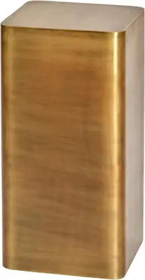 Light & Living zuil metaal alurio 30.5x30.5x60cm brons - afbeelding 1
