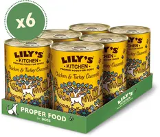 LILY'S KITCHEN ADLD Chkn&Trky 6x400gN6XE - afbeelding 3
