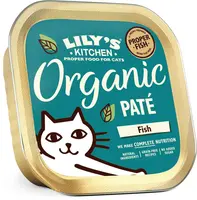 Lily's Kitchen Biologische Paté met Kip en Zalm Kattenvoer 85g kopen?