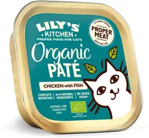 Lily's Kitchen Biologische Paté met Kip en Zalm Kattenvoer 85g - afbeelding 4
