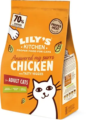 Lily's Kitchen Casserole met Kip kattenvoer 800g - afbeelding 1