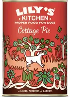 Lily's Kitchen Cottage Pie met Rund-Wortel-Aardappel hondenvoer 400g - afbeelding 1