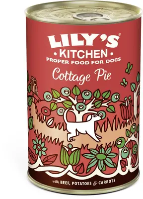 Lily's Kitchen Cottage Pie met Rund-Wortel-Aardappel hondenvoer 400g - afbeelding 5