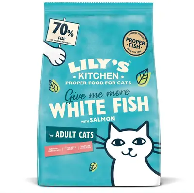 Lily's Kitchen kattenvoer met Witvis-Zalm 800g - afbeelding 5