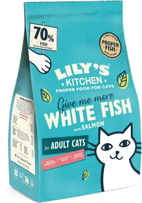 Lily's Kitchen kattenvoer met Witvis-Zalm 800g - afbeelding 3