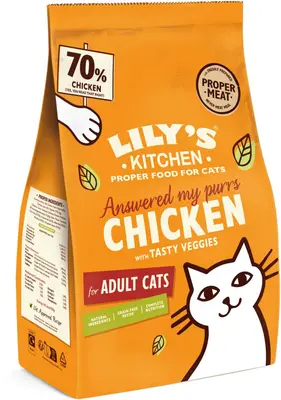 Lily's Kitchen Kip met Groenten Kattenbrokken 2kg - afbeelding 2