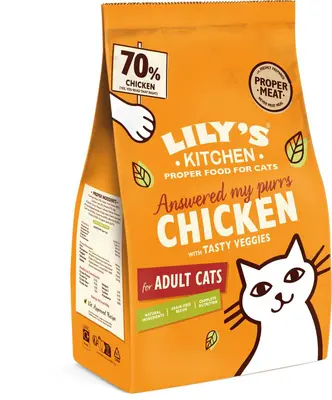 Lily's Kitchen Kip met Groenten Kattenbrokken 800gr - afbeelding 3