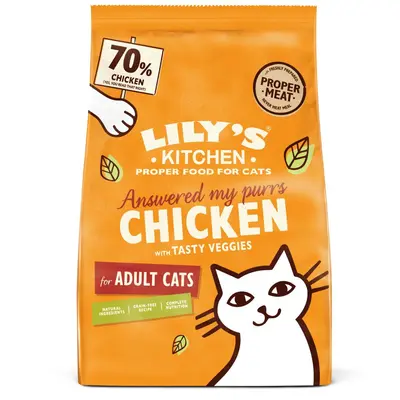 Lily's Kitchen Kip met Groenten Kattenbrokken 800gr - afbeelding 2