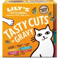 Lily's Kitchen Kipstukjes in Saus Kattenvoer 85gr - afbeelding 3