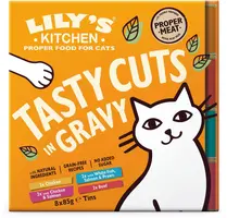 Lily's Kitchen Kipstukjes in Saus Kattenvoer 85gr - afbeelding 2