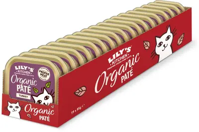 Lily's Kitchen Organic Paté met Kalkoen kattenvoer 85g - afbeelding 3