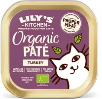 Lily's Kitchen Organic Paté met Kalkoen kattenvoer 85g - afbeelding 5