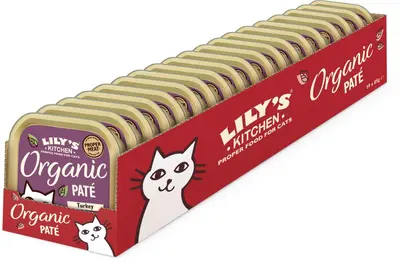 Lily's Kitchen Organic Paté met Kalkoen kattenvoer nat 85g - afbeelding 5