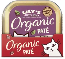 Lily's Kitchen Organic Paté met Kalkoen kattenvoer nat 85g kopen?