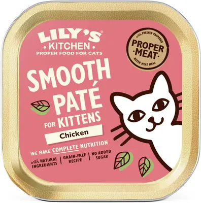 Lily’s Kitchen Paté Kitten met Kip kattenvoer 85g - afbeelding 3
