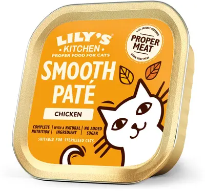 Lily’s Kitchen Paté met Kip kattenvoer 85g - afbeelding 3