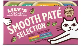 Lily’s Kitchen Paté Selectie - Lam, Kalkoen, Eend ,Kip, Wild - kattenvoer 8x85g - afbeelding 1