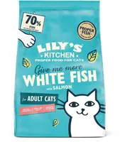 Lily's Kitchen White Fish and Salmon Fisherman's Feast Complete Adult Dry Cat Food 2kg kopen?