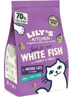 Lily's Kitchen Witvis en Kalkoen Senior Kattenvoer 800g - afbeelding 3