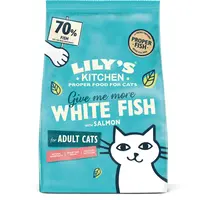 Lily's Kitchen Witvis met zalm Kattenbrokken 2kg - afbeelding 1