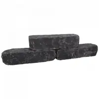 Linia exc. getr. 15x15x60 cm nero - afbeelding 1