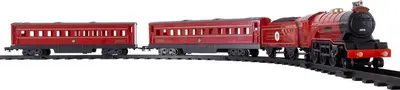 Lionel treinset Hogwarts Express 165x104cm rood/zwart - afbeelding 1