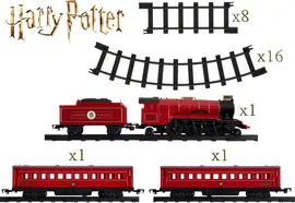 Lionel treinset Hogwarts Express 165x104cm rood/zwart - afbeelding 4