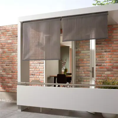 Livin'outdoor rolgordijn HDPE start&stop 100x175cm antraciet - afbeelding 6