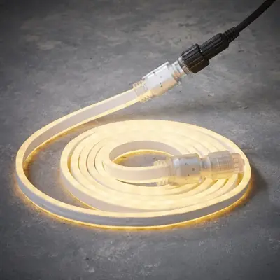 Luca Lighting connect 24 neon light rope warm wit 180LED ip44 300xw1.5xh1cm - afbeelding 1