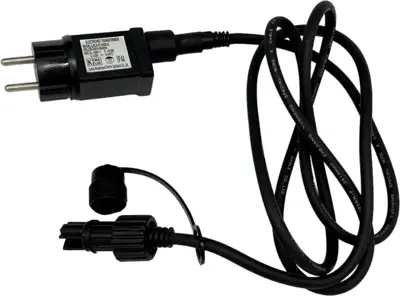 Luca Lighting Connect 24V transformer zwart 9,6W, 15 x 11 x 7cm - afbeelding 1