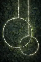 Luca Lighting LED cirkel 105 lampjes Ø 30 x 100cm, warm wit - afbeelding 2