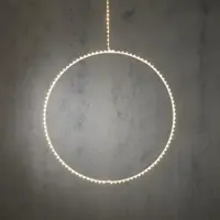 Luca Lighting LED cirkel 145 lampjes Ø 50 x 120cm, warm wit - afbeelding 1