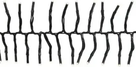 Luca Lighting LED kerstverlichting cluster besjes 768 lampjes groen 5,6m, classic wit kopen?