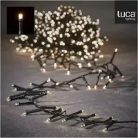 Luca Lighting LED kerstverlichting Snake Light 1000 lampjes 20m, warm wit - afbeelding 1