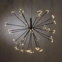 Luca Lighting LED paardenbloem hangend 160 lampjes Ø70 x 40cm - afbeelding 1