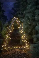 Luca Lighting LED tuinsteker boom 225 lampjes Ø 72 x 100cm, classic wit - afbeelding 3