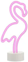 Luca Lighting led verlichting acryl flamingo 13x8.5x29.5cm roze kopen?