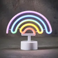 Luca Lighting led verlichting acryl regenboog 23x8.5x19.5cm multi kopen?