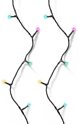 Lumineo kerstverlichting LED basic 260 lampjes 27m, multicolor  - afbeelding 2