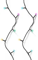 Lumineo kerstverlichting LED basic 260 lampjes 27m, multicolor  - afbeelding 2
