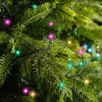 Lumineo kerstverlichting LED basic 260 lampjes 27m, multicolor  - afbeelding 4