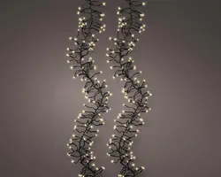 Lumineo kerstverlichting LED Cluster Lights 2040 lampjes 19m, soft gold - afbeelding 1