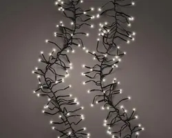 Lumineo kerstverlichting LED Cluster Lights 3000 lampjes 28m, warm wit - afbeelding 1